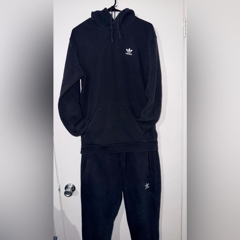 Adidas Fleece Essentials Sweatsuit Mens Size Medium